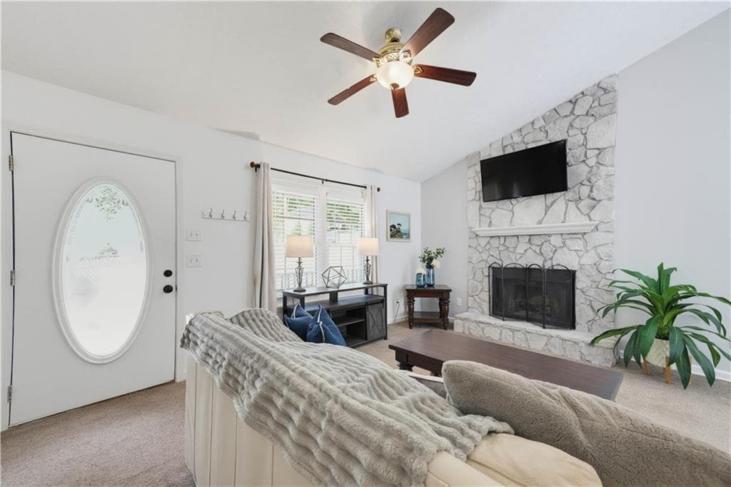 3 bedroom, 2 bathroom, 1,260 sq ft single family residence for sale at 6345 Hickory Hills Road, Cumming, GA 30041 — photo 3