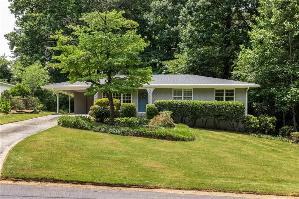 3 bedroom, 2 bathroom, 1,127 sq ft single family residence for sale at 3472 Kenland Road, Smyrna, GA 30082