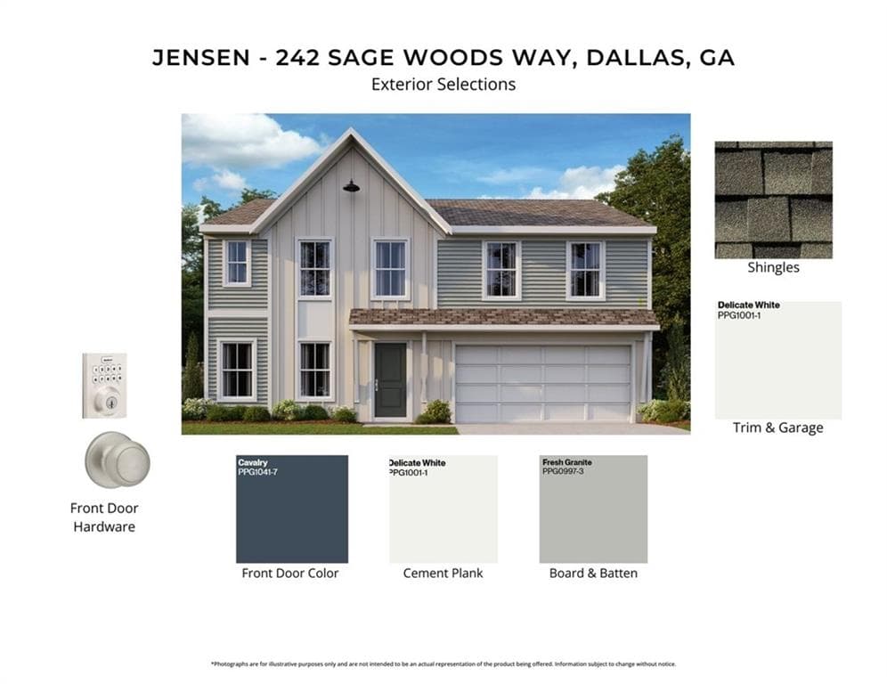 5 bedroom, 3 bathroom, 2,793 sq ft single family residence for sale at 242 Sage Woods Way, Dallas, GA 30132 — photo 3
