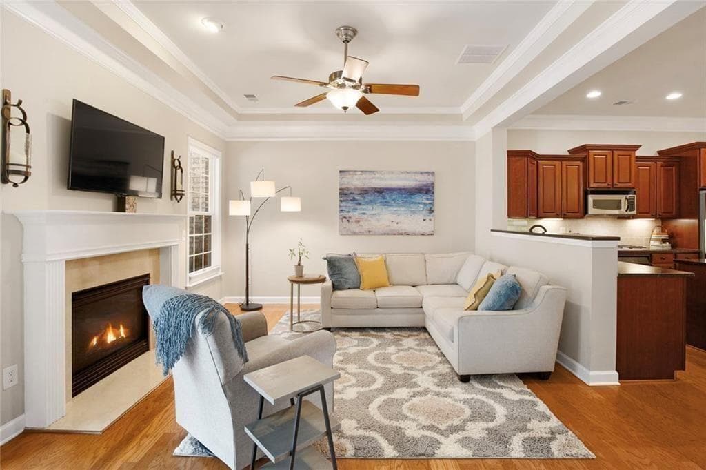 4 bedroom, 4 bathroom, 2,600 sq ft condominium for sale at 1404 Lexington Drive, Roswell, GA 30075 — photo 6