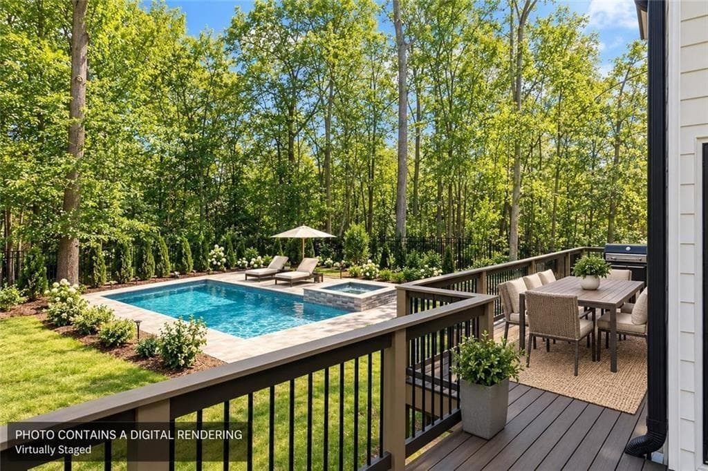 5 bedroom, 4 bathroom, 4,020 sq ft single family residence for sale at 1515 Oakmoor Place, Marietta, GA 30062 — photo 4