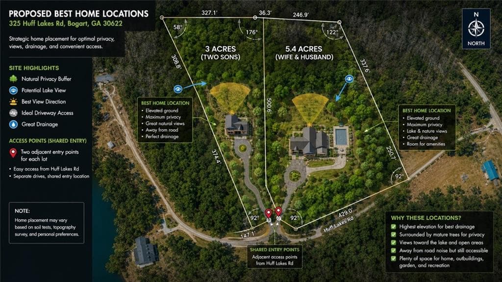 unimproved land for sale at 325 Huff Lake Road, Bogart, GA 30622 — photo 4