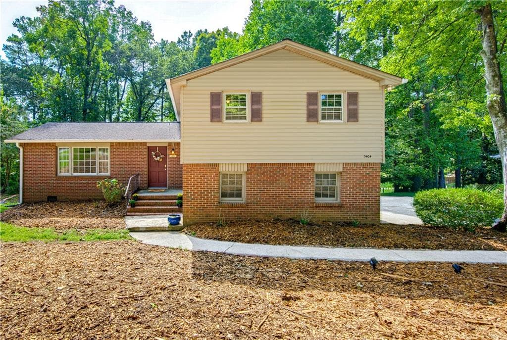 3 bedroom, 2 bathroom, 1,615 sq ft home for sale at 3404 Hill Drive, Duluth, GA