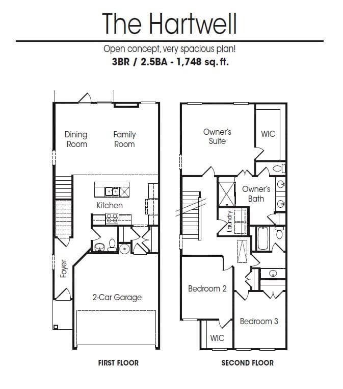 3 bedroom, 3 bathroom, 1,748 sq ft townhouse for sale at 2659 High View Court, Decatur, GA 30035 — photo 2