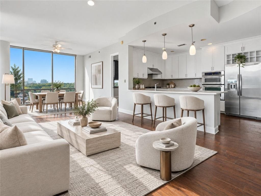 2 bedroom, 3 bathroom, 1,535 sq ft condominium for sale at 270 17th Street 1001, Atlanta, GA 30363 — photo 6
