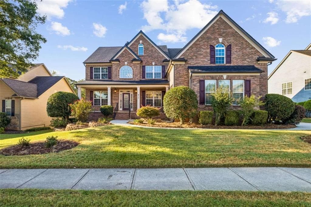 6 bedroom, 5 bathroom, 4,862 sq ft single family residence for sale at 917 Wallace Falls Drive, Braselton, GA 30517