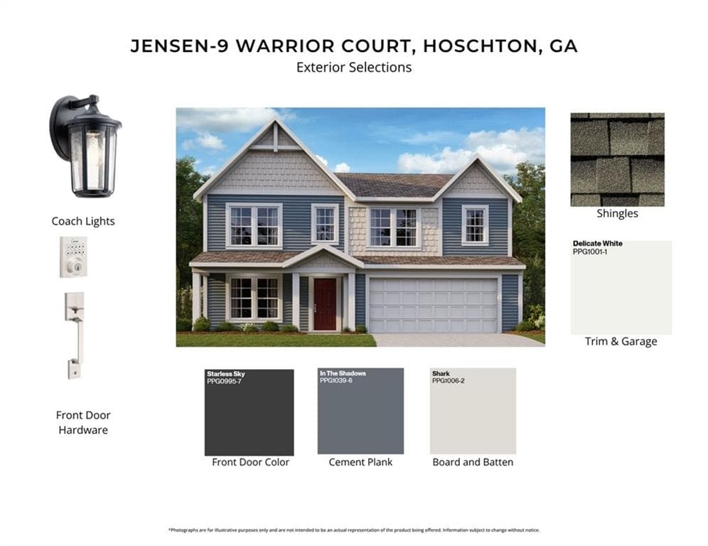 4 bedroom, 3 bathroom, 3,135 sq ft single family residence under contract at 9 Warrior Court, Hoschton, GA 30548 — photo 2