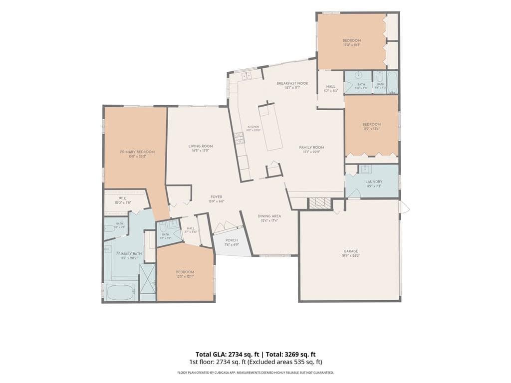 4 bedroom, 3 bathroom, 2,860 sq ft single family residence for sale at 4198 Lake Rill Court, Marietta, GA 30062 — photo 6