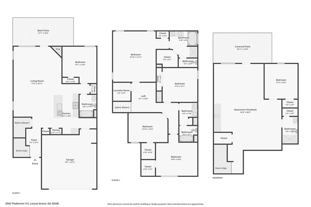 5 bedroom, 4 bathroom, 2,466 sq ft single family residence for sale at 2045 Theberton Trail, Locust Grove, GA 30248 — photo 2