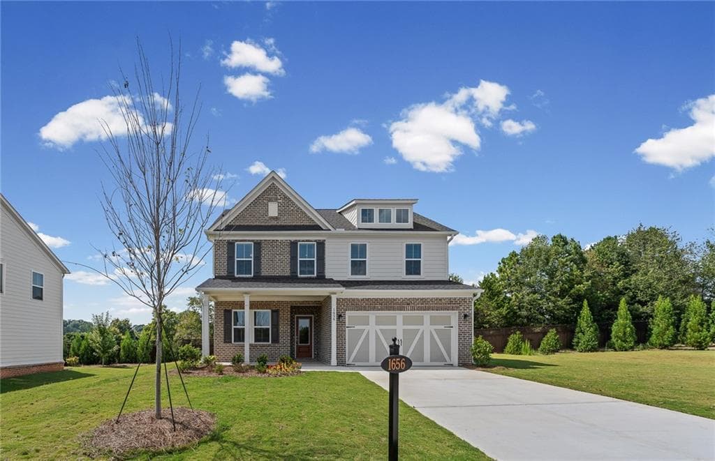 4 bedroom, 3 bathroom, 2,404 sq ft single family residence for sale at 1656 Tide Mill Rd-Lot 150, Cumming, GA 30040 — photo 2