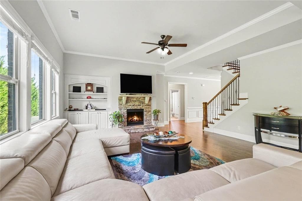 7 bedroom, 5 bathroom, 5,498 sq ft single family residence for rent at 9035 Sunbury Place, Cumming, GA 30041 for $4,950 a month — photo 9