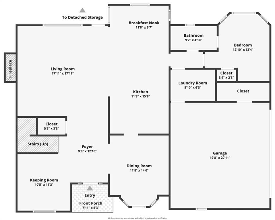 4 bedroom, 3 bathroom, 2,577 sq ft single family residence for sale at 2850 Dartmouth Place, Cumming, GA 30041 — photo 8