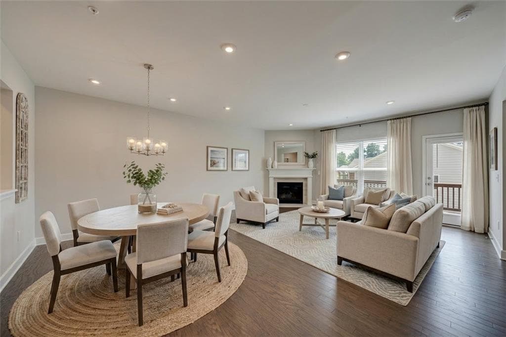 4 bedroom, 4 bathroom, 3,168 sq ft townhouse for sale at 327 Hudson Way, Woodstock, GA 30189 — photo 7