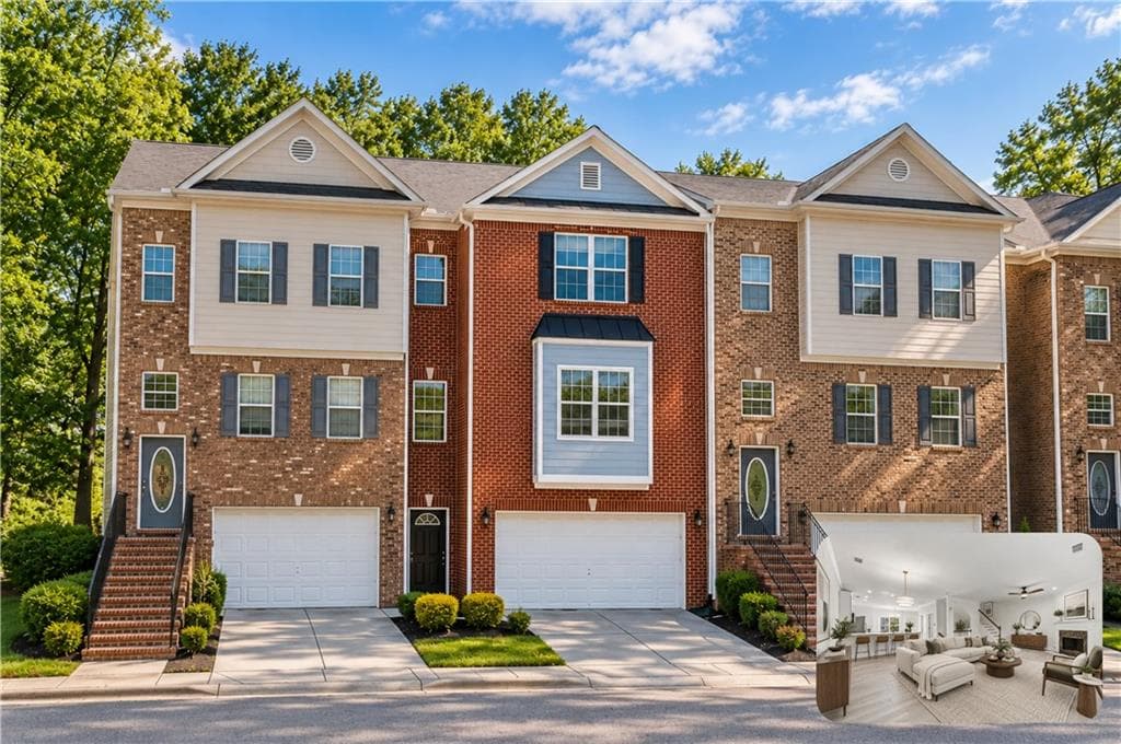 5 bedroom, 4 bathroom, 2,637 sq ft townhouse for sale at 3458 Lockmed Drive, Peachtree Corners, GA 30092 — photo 2