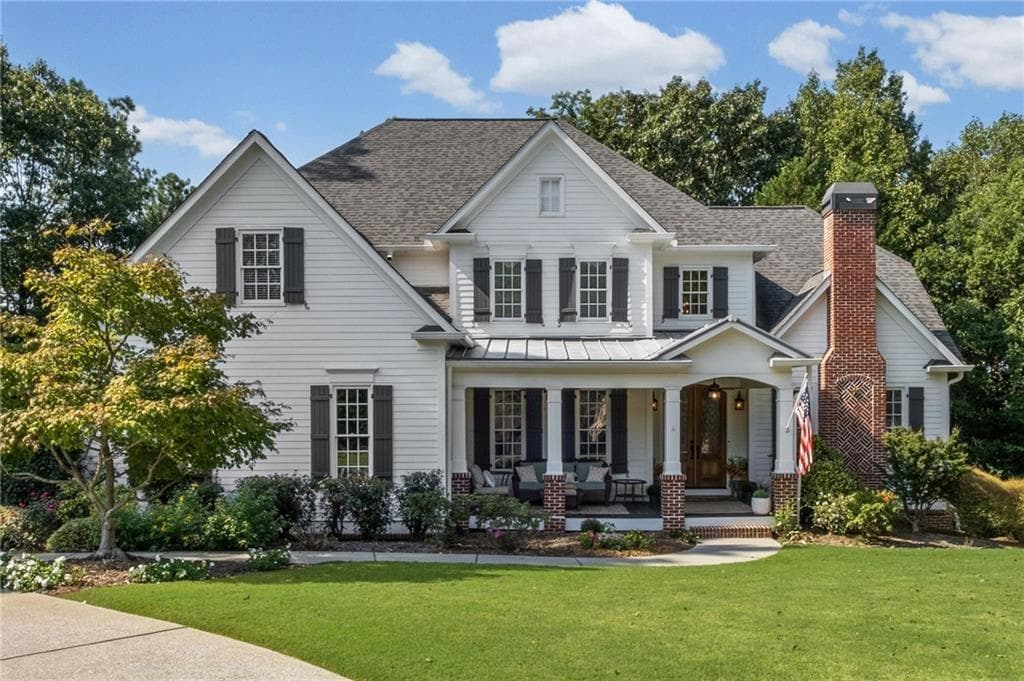 5 bedroom, 5 bathroom, 4,771 sq ft single family residence under contract at 5015 Rockingham Drive, Roswell, GA 30075