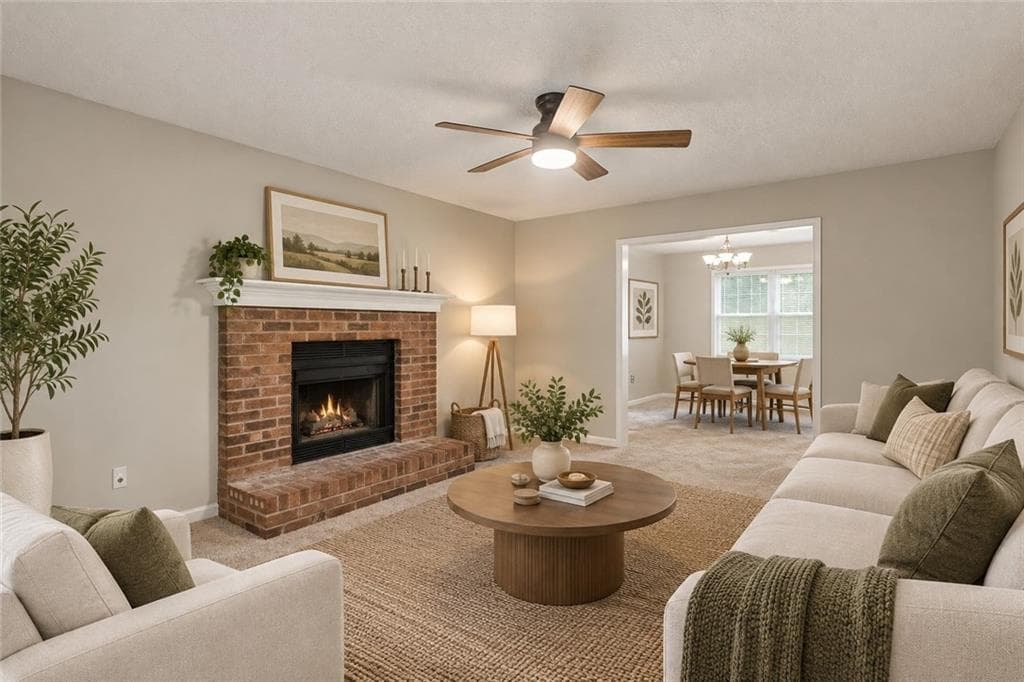 3 bedroom, 3 bathroom, 1,858 sq ft single family residence for sale at 221 Lariat Lane, Ellenwood, GA 30294 — photo 2