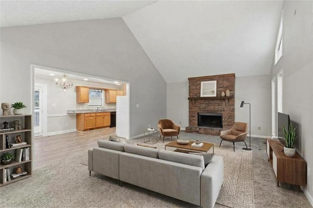 3 bedroom, 2 bathroom, 2,184 sq ft single family residence for sale at 5756 Lake Court, Kennesaw, GA 30152 — photo 3
