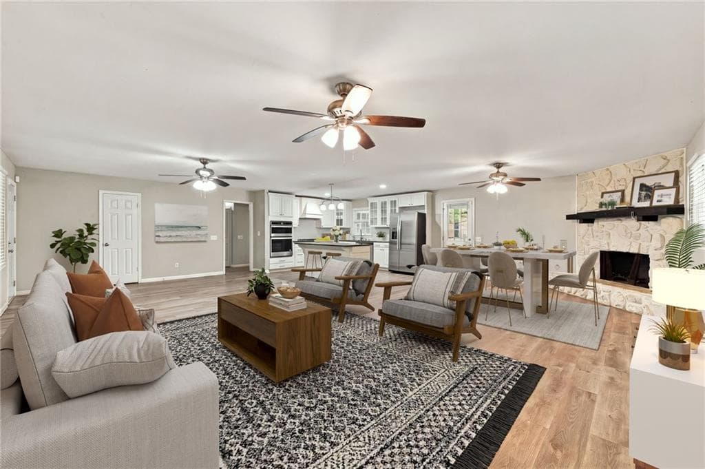 4 bedroom, 2 bathroom, 2,218 sq ft single family residence for sale at 951 Hickory View Court, Marietta, GA 30064 — photo 3