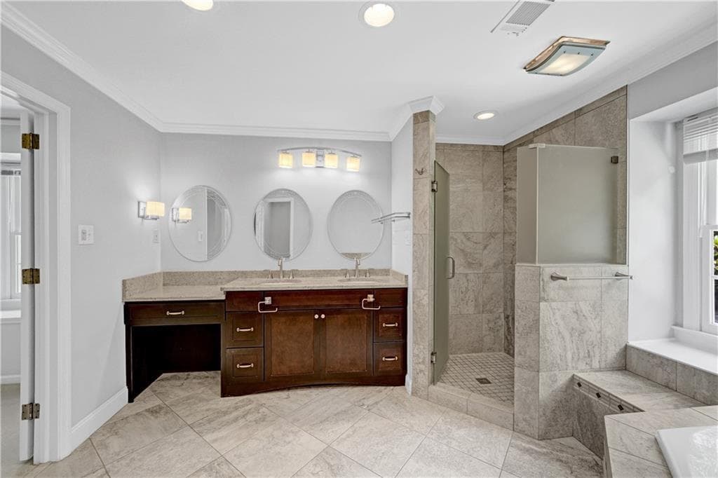 5 bedroom, 6 bathroom, 4,815 sq ft single family residence for sale at 8180 Tynecastle Drive, Sandy Springs, GA 30350 — photo 9