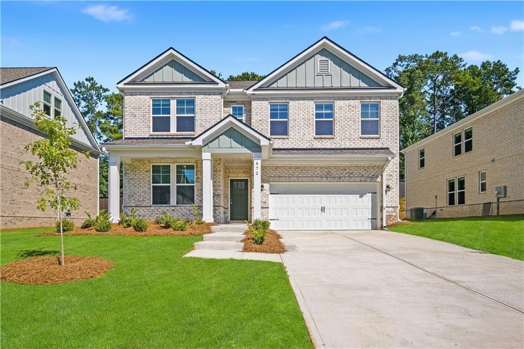5 bedroom, 3 bathroom, 3,054 sq ft single family residence for sale at 672 Leafy Branch Way, Mcdonough, GA 30253
