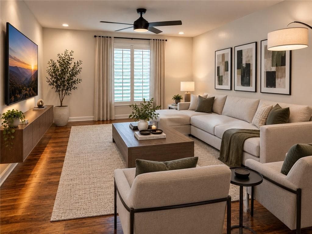 3 bedroom, 2 bathroom, 1,216 sq ft condominium for sale at 6700 Roswell Road UNIT 7A, Sandy Springs, GA 30328 — photo 8