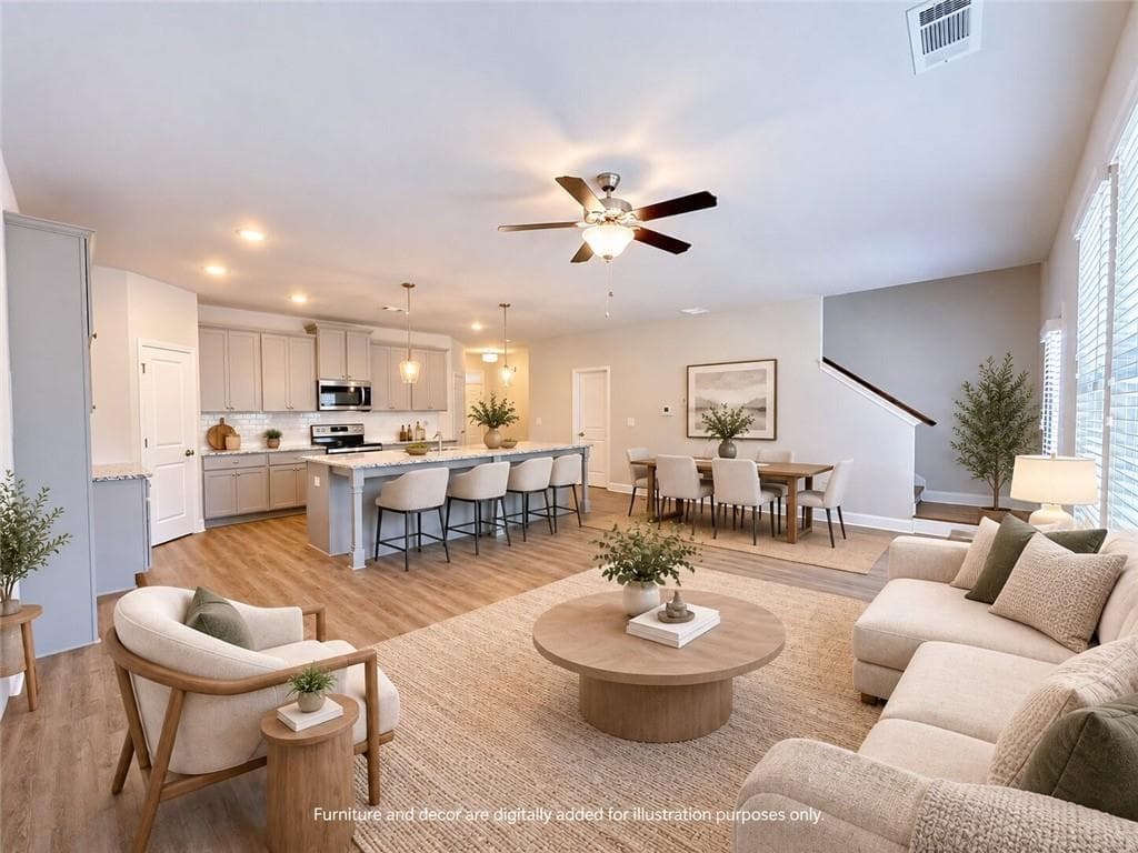 3 bedroom, 3 bathroom, 1,793 sq ft townhouse for rent at 2586 Mills Commons Drive, Decatur, GA 30034 for $2,395 a month — photo 2