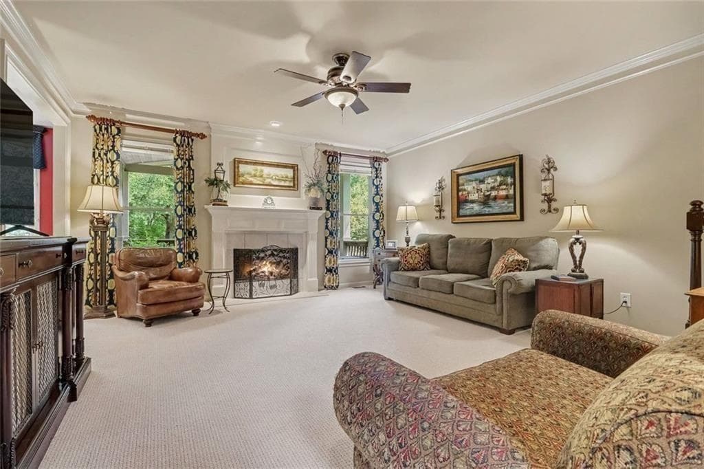 5 bedroom, 4 bathroom, 4,802 sq ft single family residence for sale at 669 Grand Folia Court, Sugar Hill, GA 30518 — photo 7