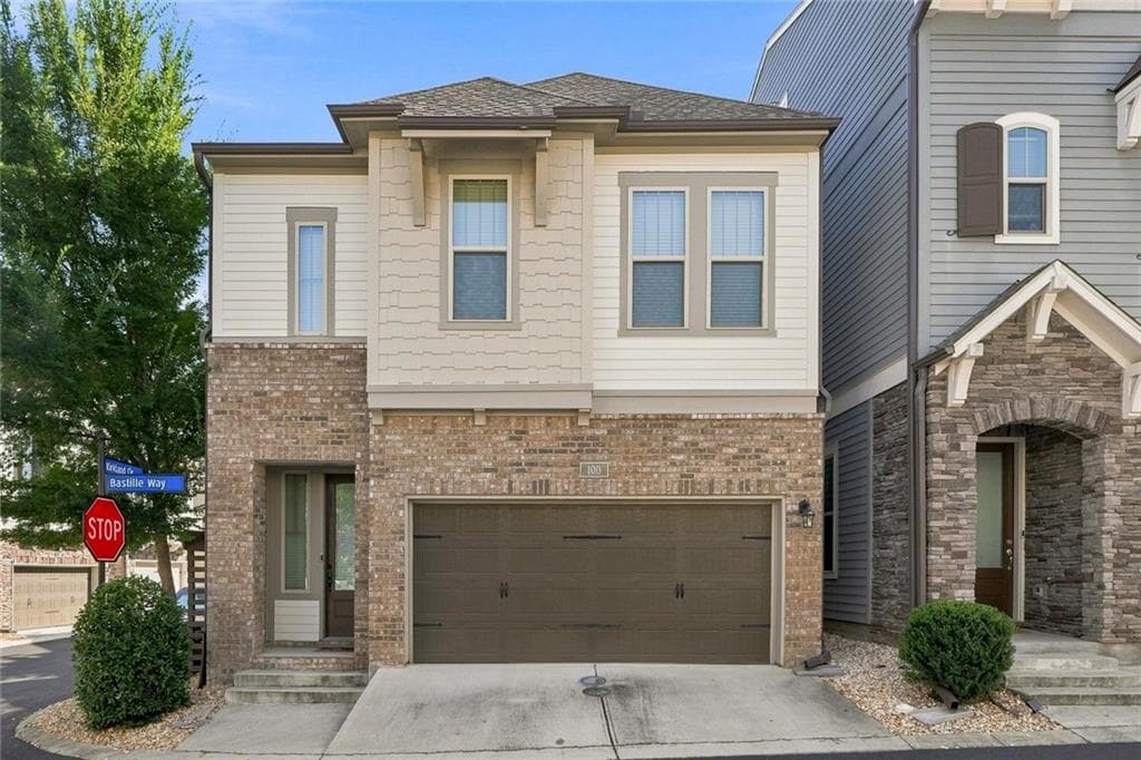 3 bedroom, 3 bathroom, 1,937 sq ft single family residence for sale at 100 Bastille Way, Smyrna, GA 30080 — photo 2