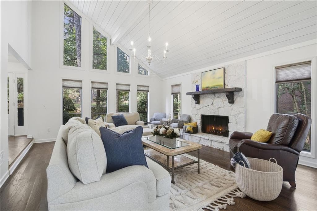 5 bedroom, 4 bathroom, 3,694 sq ft single family residence for sale at 2222 Chimney Springs Drive, Marietta, GA 30062 — photo 8