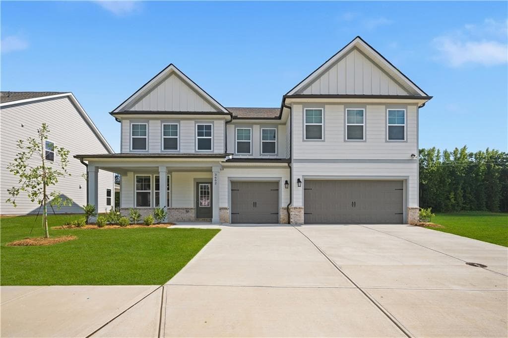 5 bedroom, 5 bathroom, 3,699 sq ft single family residence for sale at 3662 Woody Way, Loganville, GA 30052
