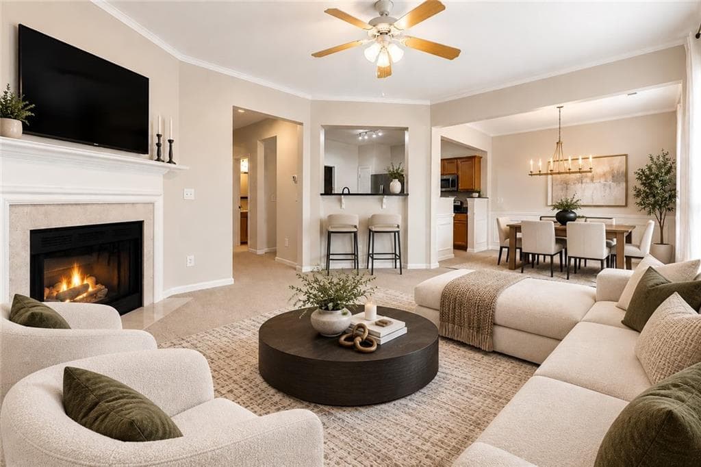 3 bedroom, 3 bathroom, 1,981 sq ft townhouse for sale at 2010 Ellison Way, Kennesaw, GA 30152 — photo 4