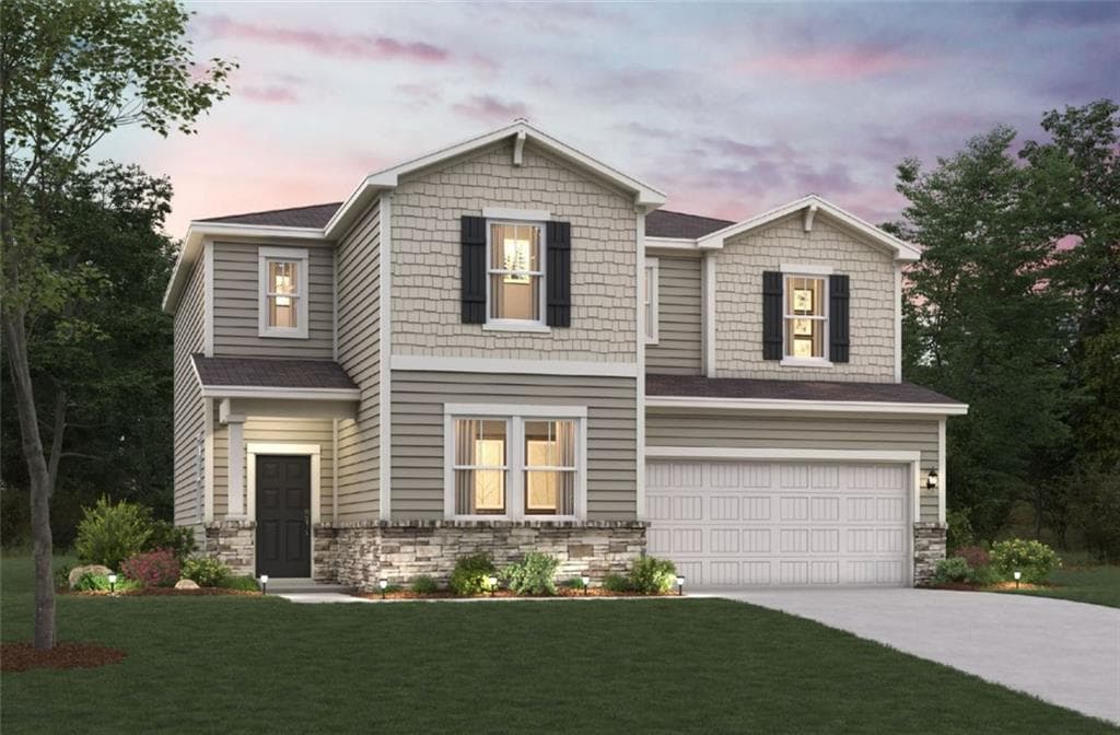 4 bedroom, 4 bathroom, 2,343 sq ft single family residence for sale at 8039 Dickens Drive, Fairburn, GA 30213 — photo 2