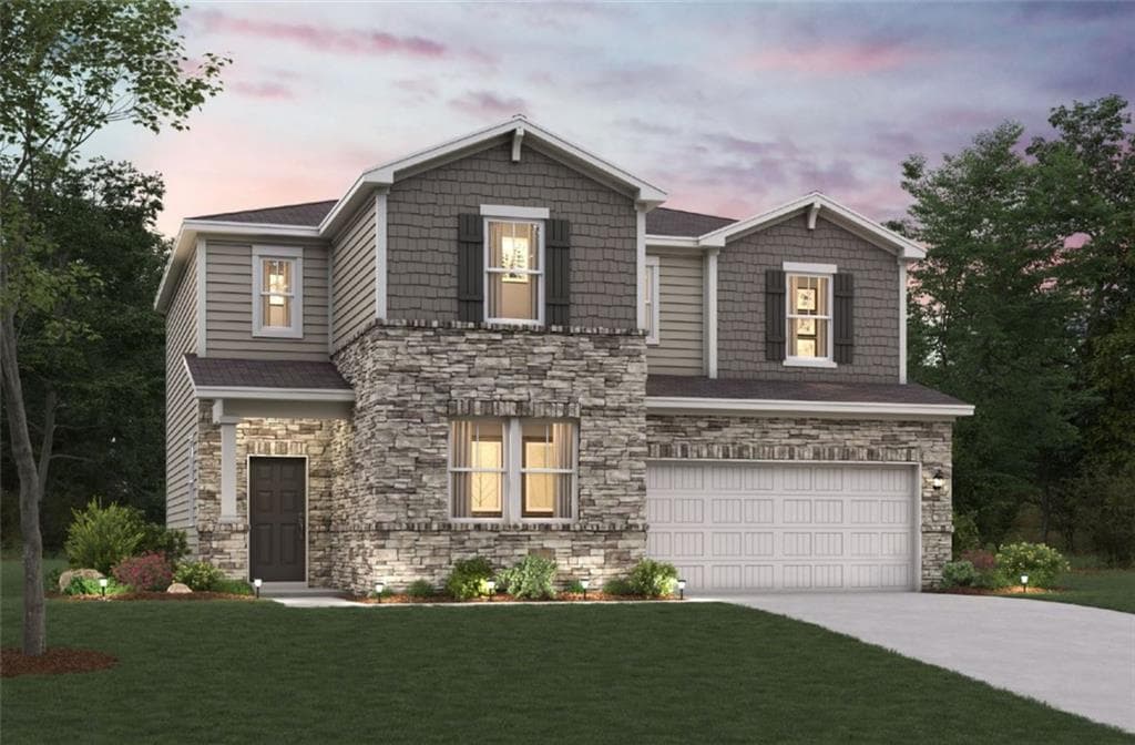 5 bedroom, 4 bathroom, 2,343 sq ft single family residence for sale at 8031 Dickens Drive, Fairburn, GA 30213