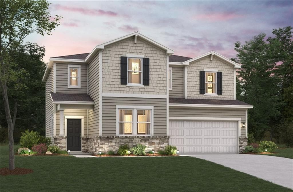 5 bedroom, 4 bathroom, 2,343 sq ft single family residence for sale at 8031 Dickens Drive, Fairburn, GA 30213 — photo 2