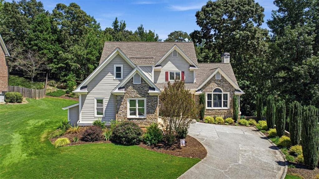 5 bedroom, 5 bathroom, 5,400 sq ft single family residence for sale at 795 River Rush Drive, Sugar Hill, GA 30518 — photo 1 of 81