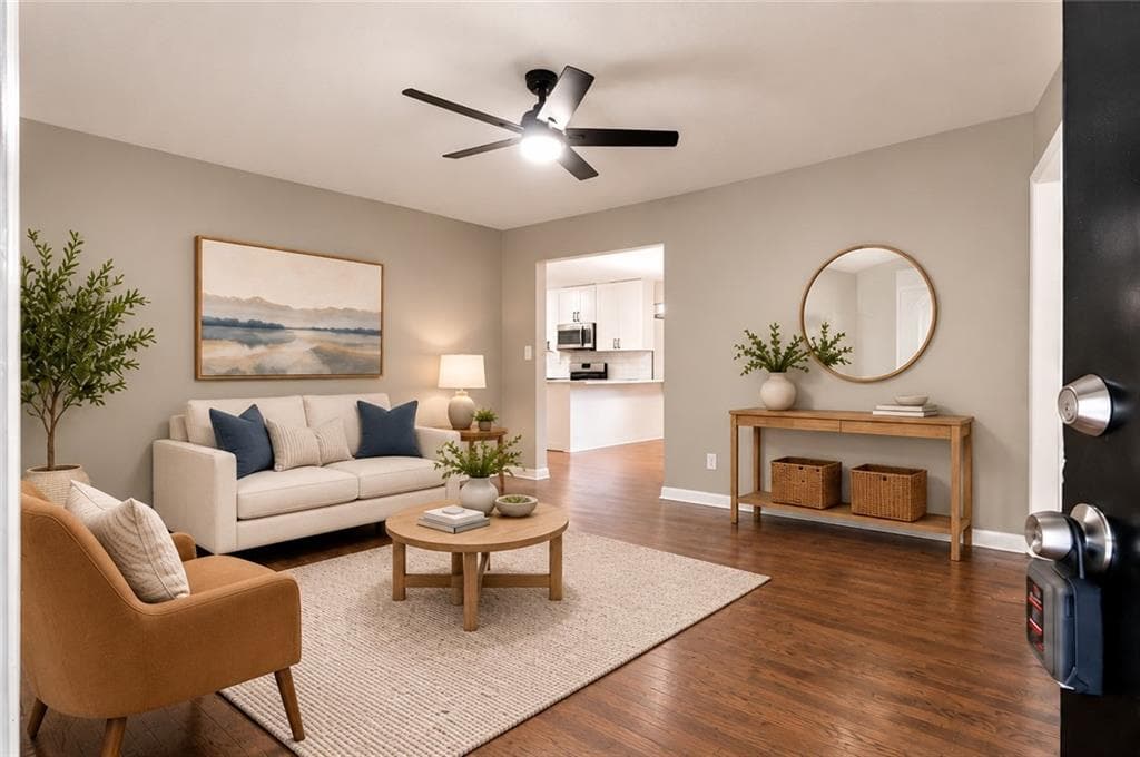 3 bedroom, 2 bathroom, 1,396 sq ft single family residence for sale at 2988 Valley Ridge Drive, Decatur, GA 30032 — photo 4