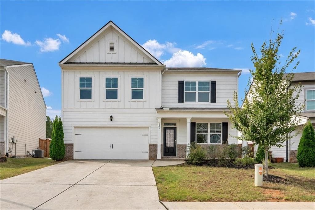 5 bedroom, 3 bathroom, 2,856 sq ft single family residence for sale at 167 Fernbrook Trail, Dawsonville, GA 30534 — photo 1 of 50