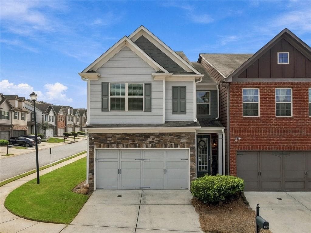 3 bedroom, 3 bathroom, 1,939 sq ft townhouse for sale at 3429 Sardis Bend Drive, Buford, GA 30519