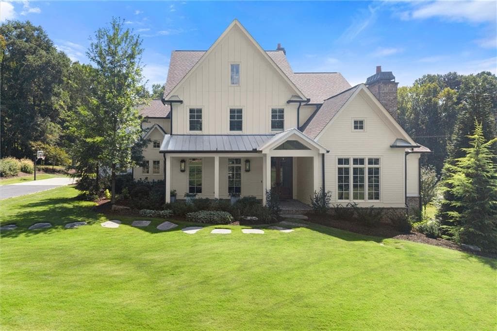 6 bedroom, 8 bathroom, 8,196 sq ft single family residence for sale at 15995 Freemanville Road, Milton, GA 30004