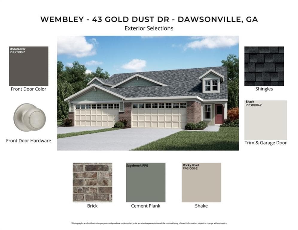 3 bedroom, 3 bathroom, 2,187 sq ft townhouse for sale at 43 Gold Dust Drive 5-B, Dawsonville, GA 30534 — photo 3