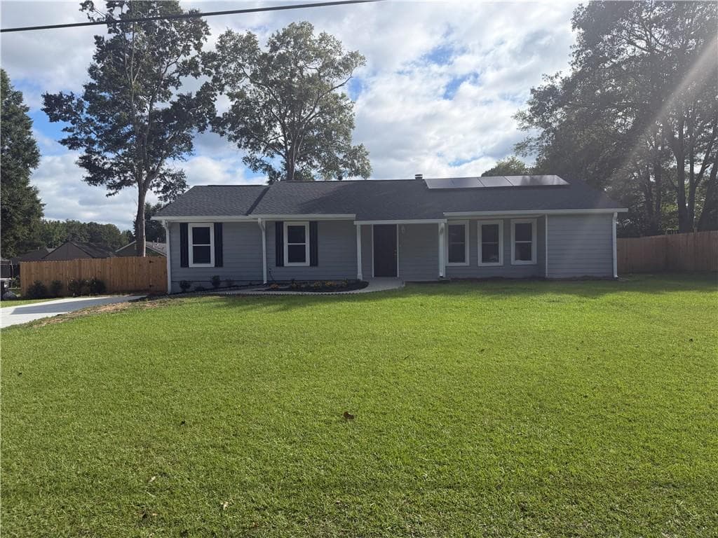 3 bedroom, 2 bathroom, 1,450 sq ft single family residence for sale at 3321 Mustang Drive, Powder Springs, GA 30127