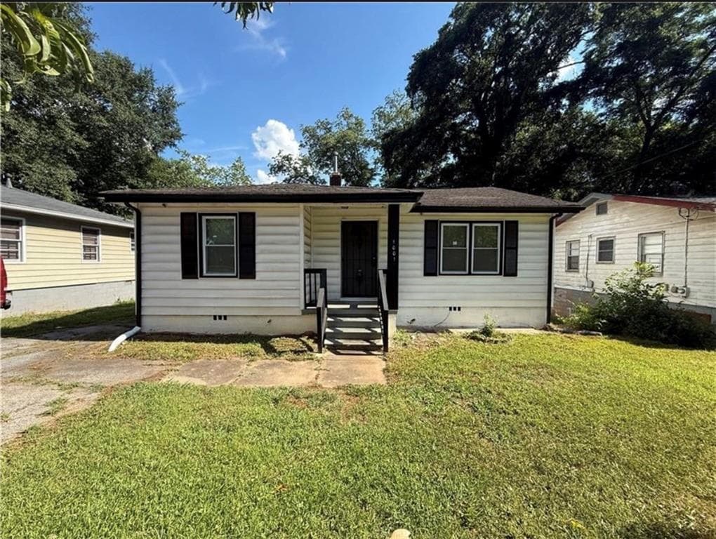 3 bedroom, 2 bathroom, 1,000 sq ft single family residence for sale at 1001 Moreland Drive, Atlanta, GA 30315