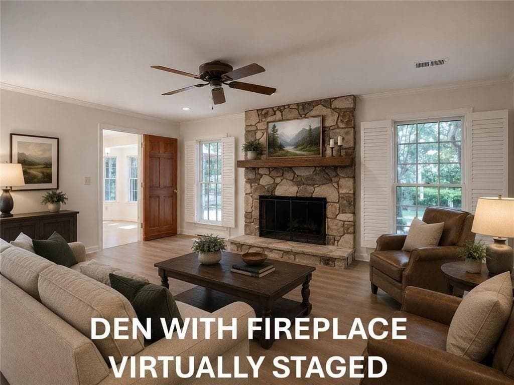 4 bedroom, 3 bathroom, 2,791 sq ft single family residence for sale at 3520 Turtle Cove Court, Marietta, GA 30067 — photo 8