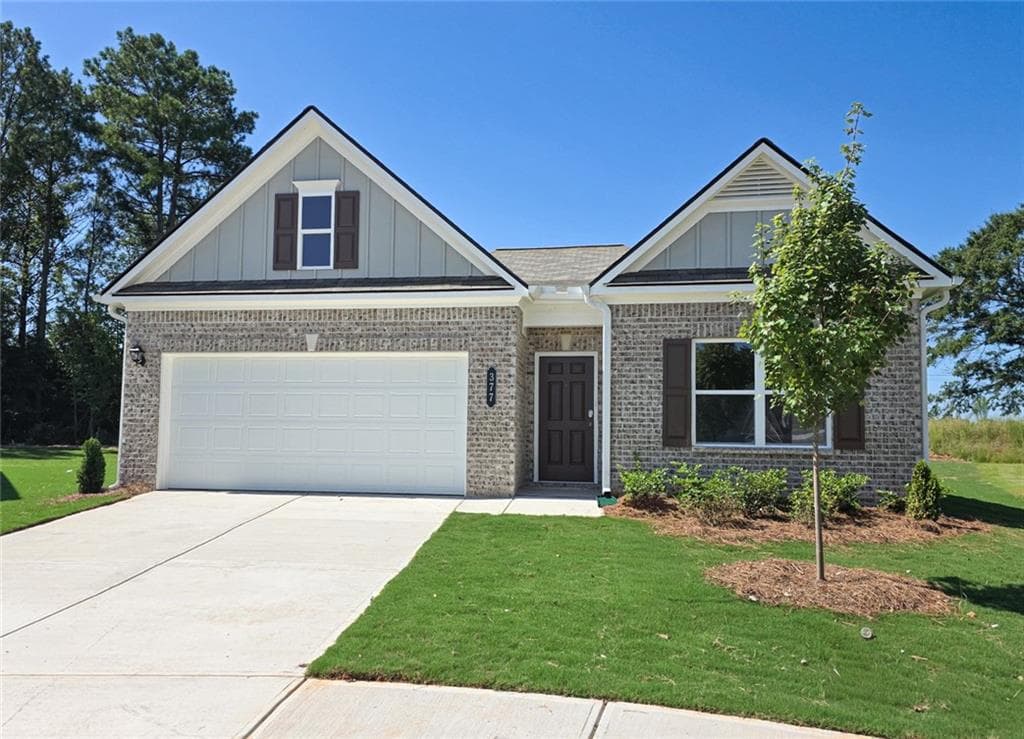 3 bedroom, 2 bathroom, 1,826 sq ft single family residence for sale at 377 Bud Street, Hoschton, GA 30548