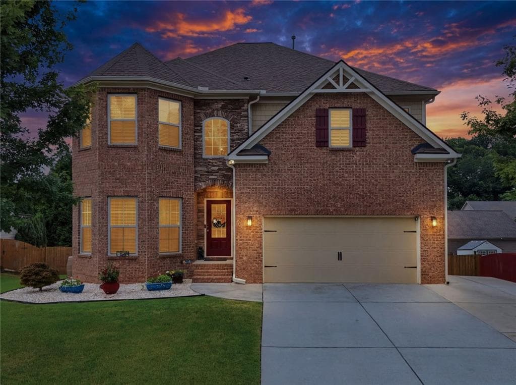 5 bedroom, 4 bathroom, 5,577 sq ft home for sale at 2180 Cain Commons Drive, Dacula, GA