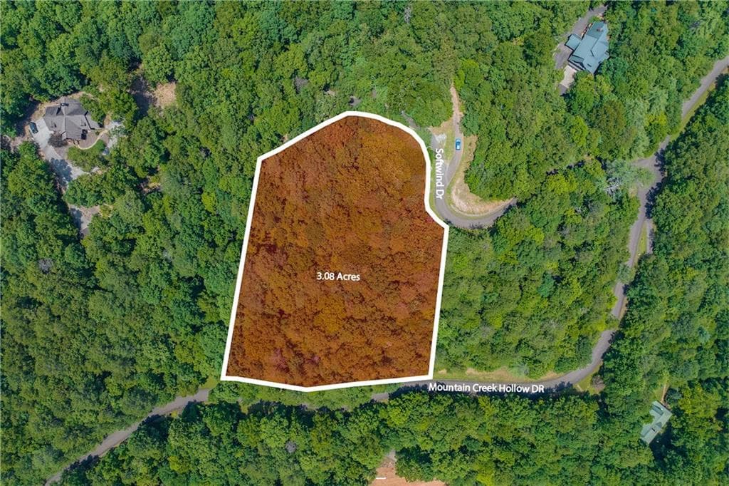 unimproved land for sale at 4.7AC Mountain Creek Hollow Drive, Talking Rock, GA 30175 — photo 3