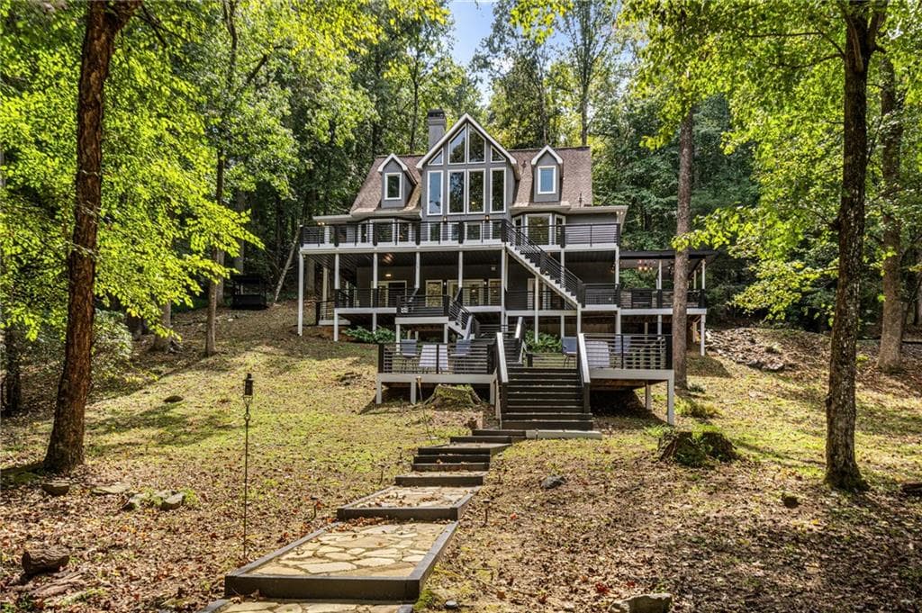 5 bedroom, 5 bathroom, 3,398 sq ft single family residence for sale at 124 River Oaks Terrace, Ellijay, GA 30536