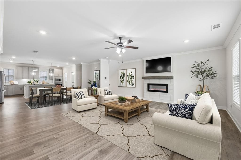 4 bedroom, 4 bathroom, 2,445 sq ft townhouse for sale at 3335 Baneberry Trail, Duluth, GA 30096 — photo 7