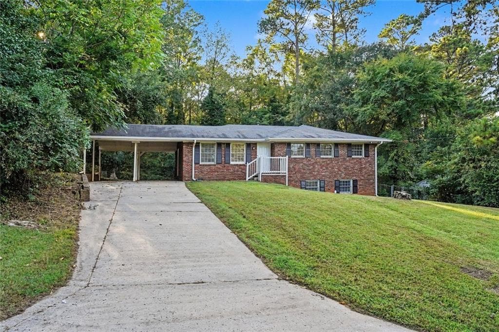 4 bedroom, 3 bathroom, 1,844 sq ft single family residence for sale at 4077 Rockey Valley Drive, Conley, GA 30288