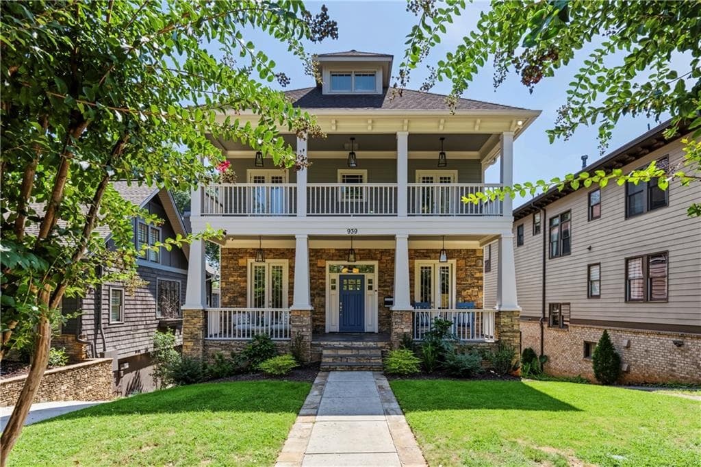 5 bedroom, 5 bathroom, 3,300 sq ft single family residence for sale at 939 Highland Terrace, Atlanta, GA 30306